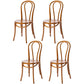 Solid Wood Dining Chairs Modern Style Kitchen Windsor Back Side Chairs Tan Wood Set of 4 Clearhalo ' kitchen&dining_furn' 'Dining Chairs' 'Dining Tables & Seating' 'dining_chair' 'Furniture' 'furniture_dining_chair' 'Kitchen & Dining Furniture' 'kitchen' 3466994