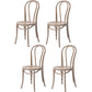 Solid Wood Dining Chairs Modern Style Kitchen Windsor Back Side Chairs Smoke Gray Wood Set of 4 Clearhalo ' kitchen&dining_furn' 'Dining Chairs' 'Dining Tables & Seating' 'dining_chair' 'Furniture' 'furniture_dining_chair' 'Kitchen & Dining Furniture' 'kitchen' 3467000
