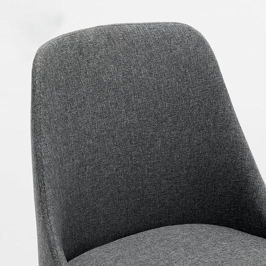 Fabric Dining Side Chair Glam Style Indoor Parsons Armless Chair of 17'' Wide Clearhalo ' kitchen&dining_furn' 'Dining Chairs' 'Dining Tables & Seating' 'dining_chair' 'Furniture' 'furniture_dining_chair' 'Kitchen & Dining Furniture' 'kitchen' 3467066