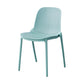 Dining Room Stacking Dining Chair Contemporary Style Plastic Side Chair Clearhalo ' kitchen&dining_furn' 'Dining Chairs' 'Dining Tables & Seating' 'dining_chair' 'Furniture' 'furniture_dining_chair' 'Kitchen & Dining Furniture' 'kitchen' 3467109