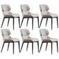 Nordic Style Leather Dining Room Chair Wingback Side Chair for Home Use Grey Set of 6 Clearhalo ' kitchen&dining_furn' 'Dining Chairs' 'Dining Tables & Seating' 'dining_chair' 'Furniture' 'furniture_dining_chair' 'Kitchen & Dining Furniture' 'kitchen' 3467160