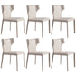 Modern Style Leather Matte Finish Side Chair Wingback Side Chair for Dinning Room Light Gray Set of 6 Clearhalo ' kitchen&dining_furn' 'Dining Chairs' 'Dining Tables & Seating' 'dining_chair' 'Furniture' 'furniture_dining_chair' 'Kitchen & Dining Furniture' 'kitchen' 3467181