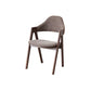 Modern Style Wood Dining Room Chair Open Back Dining Side Chair for Home Use Coffee Walnut 1 Piece Clearhalo ' kitchen&dining_furn' 'Dining Chairs' 'Dining Tables & Seating' 'dining_chair' 'Furniture' 'furniture_dining_chair' 'Kitchen & Dining Furniture' 'kitchen' 3467186