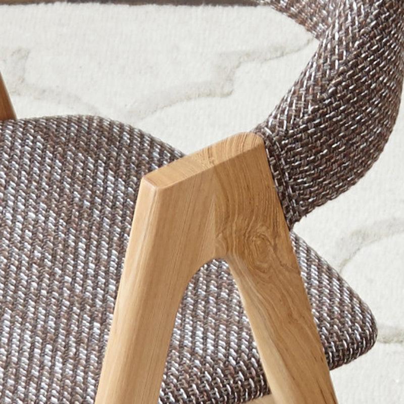 Modern Style Wood Dining Room Chair Open Back Dining Side Chair for Home Use Clearhalo ' kitchen&dining_furn' 'Dining Chairs' 'Dining Tables & Seating' 'dining_chair' 'Furniture' 'furniture_dining_chair' 'Kitchen & Dining Furniture' 'kitchen' 3467202