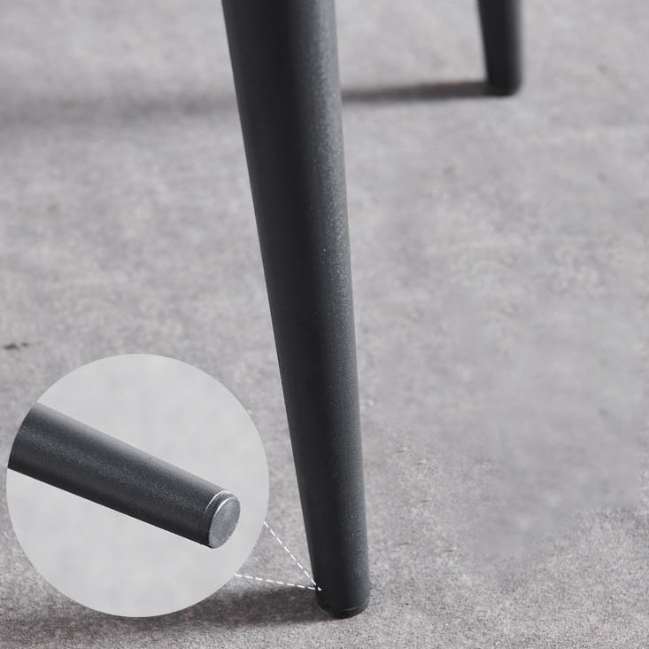 Nordic Style Leather Dining Room Chair Wingback Arm Chair for Home Use Clearhalo ' kitchen&dining_furn' 'Dining Chairs' 'Dining Tables & Seating' 'dining_chair' 'Furniture' 'furniture_dining_chair' 'Kitchen & Dining Furniture' 'kitchen' 3467221