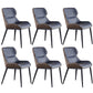 Nordic Style Leather Dining Room Chair Wingback Arm Chair for Home Use Dark Blue Set of 6 Clearhalo ' kitchen&dining_furn' 'Dining Chairs' 'Dining Tables & Seating' 'dining_chair' 'Furniture' 'furniture_dining_chair' 'Kitchen & Dining Furniture' 'kitchen' 3467222