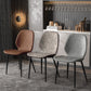 Faux Leather Contemporary Dining Room Chair Matte Finish Solid Back Dining Chairs Clearhalo ' kitchen&dining_furn' 'Dining Chairs' 'Dining Tables & Seating' 'dining_chair' 'furn' 'furn_dining_chair' 'Furniture' 'furniture_dining_chair' 'Kitchen & Dining Furniture' 'kitchen' 3467254