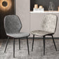 Faux Leather Contemporary Dining Room Chair Matte Finish Solid Back Dining Chairs Clearhalo ' kitchen&dining_furn' 'Dining Chairs' 'Dining Tables & Seating' 'dining_chair' 'furn' 'furn_dining_chair' 'Furniture' 'furniture_dining_chair' 'Kitchen & Dining Furniture' 'kitchen' 3467259