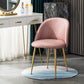 Glam Style 16.5'' Wide Dining Room Chair Solid Back Side Chair with 4 Legs for Home Use Clearhalo ' kitchen&dining_furn' 'Dining Chairs' 'Dining Tables & Seating' 'dining_chair' 'furn' 'furn_dining_chair' 'Furniture' 'furniture_dining_chair' 'Kitchen & Dining Furniture' 'kitchen' 3467348