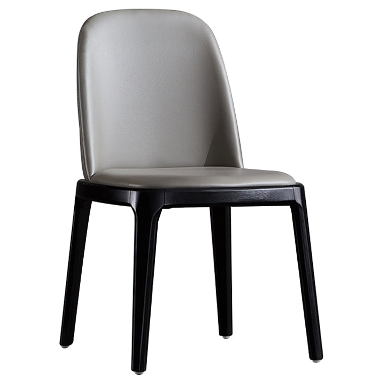 Contemporary Style Upholstered Chair of 16" Wide Parsons Chair for Home Clearhalo ' kitchen&dining_furn' 'Dining Chairs' 'Dining Tables & Seating' 'dining_chair' 'furn' 'furn_dining_chair' 'Furniture' 'furniture_dining_chair' 'Kitchen & Dining Furniture' 'kitchen' 3467443