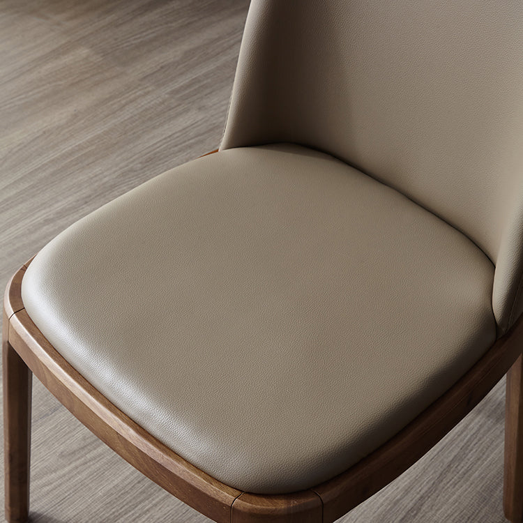 Contemporary Style Upholstered Chair of 16" Wide Parsons Chair for Home Clearhalo ' kitchen&dining_furn' 'Dining Chairs' 'Dining Tables & Seating' 'dining_chair' 'furn' 'furn_dining_chair' 'Furniture' 'furniture_dining_chair' 'Kitchen & Dining Furniture' 'kitchen' 3467445