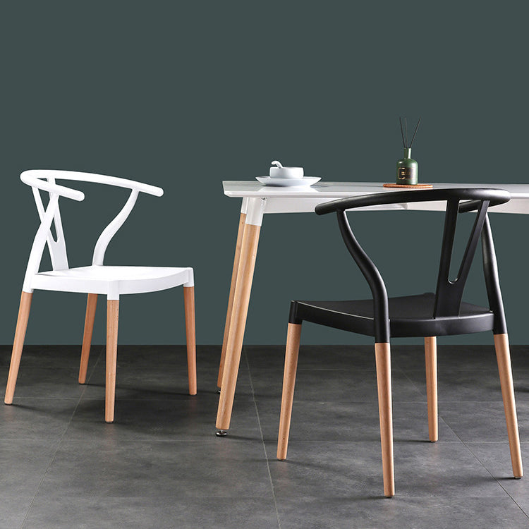 Wooden Base Indoor Chair 22'' Wide Wishborn Side Chair with 4 Legs for Restaurant Clearhalo ' kitchen&dining_furn' 'Dining Chairs' 'Dining Tables & Seating' 'dining_chair' 'furn' 'furn_dining_chair' 'Furniture' 'furniture_dining_chair' 'Kitchen & Dining Furniture' 'kitchen' 3467565