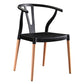 Wooden Base Indoor Chair 22'' Wide Wishborn Side Chair with 4 Legs for Restaurant Clearhalo ' kitchen&dining_furn' 'Dining Chairs' 'Dining Tables & Seating' 'dining_chair' 'furn' 'furn_dining_chair' 'Furniture' 'furniture_dining_chair' 'Kitchen & Dining Furniture' 'kitchen' 3467569