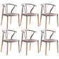 Wooden Base Indoor Chair 22'' Wide Wishborn Side Chair with 4 Legs for Restaurant Light Gray 6 Piece Set Clearhalo ' kitchen&dining_furn' 'Dining Chairs' 'Dining Tables & Seating' 'dining_chair' 'furn' 'furn_dining_chair' 'Furniture' 'furniture_dining_chair' 'Kitchen & Dining Furniture' 'kitchen' 3467570
