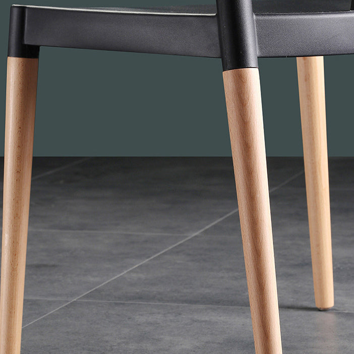 Wooden Base Indoor Chair 22'' Wide Wishborn Side Chair with 4 Legs for Restaurant Clearhalo ' kitchen&dining_furn' 'Dining Chairs' 'Dining Tables & Seating' 'dining_chair' 'furn' 'furn_dining_chair' 'Furniture' 'furniture_dining_chair' 'Kitchen & Dining Furniture' 'kitchen' 3467577