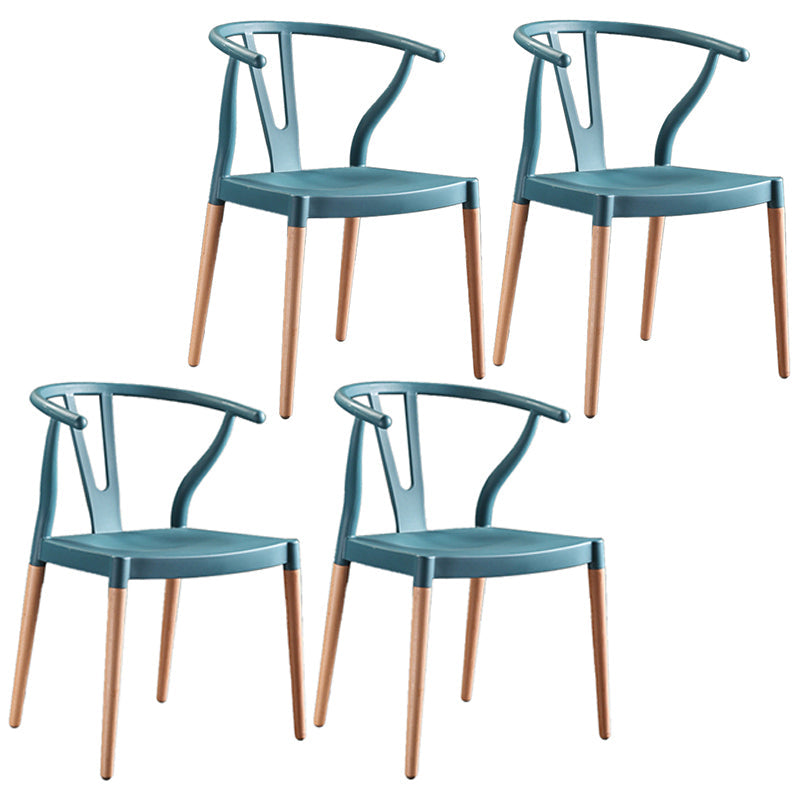 Wooden Base Indoor Chair 22'' Wide Wishborn Side Chair with 4 Legs for Restaurant Dark Blue 4 Piece Set Clearhalo ' kitchen&dining_furn' 'Dining Chairs' 'Dining Tables & Seating' 'dining_chair' 'furn' 'furn_dining_chair' 'Furniture' 'furniture_dining_chair' 'Kitchen & Dining Furniture' 'kitchen' 3467584