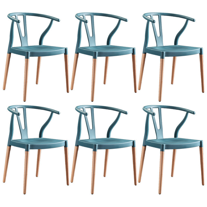 Wooden Base Indoor Chair 22'' Wide Wishborn Side Chair with 4 Legs for Restaurant Dark Blue 6 Piece Set Clearhalo ' kitchen&dining_furn' 'Dining Chairs' 'Dining Tables & Seating' 'dining_chair' 'furn' 'furn_dining_chair' 'Furniture' 'furniture_dining_chair' 'Kitchen & Dining Furniture' 'kitchen' 3467585