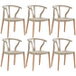 Wooden Base Indoor Chair 22'' Wide Wishborn Side Chair with 4 Legs for Restaurant Khaki 6 Piece Set Clearhalo ' kitchen&dining_furn' 'Dining Chairs' 'Dining Tables & Seating' 'dining_chair' 'furn' 'furn_dining_chair' 'Furniture' 'furniture_dining_chair' 'Kitchen & Dining Furniture' 'kitchen' 3467588