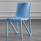 Modern Stackable Square Dining Chair Acrylic Dining Armless Chair for Kitchen Blue 1 Piece Clearhalo ' kitchen&dining_furn' 'Dining Chairs' 'Dining Tables & Seating' 'dining_chair' 'furn' 'furn_dining_chair' 'Furniture' 'furniture_dining_chair' 'Kitchen & Dining Furniture' 'kitchen' 3467616