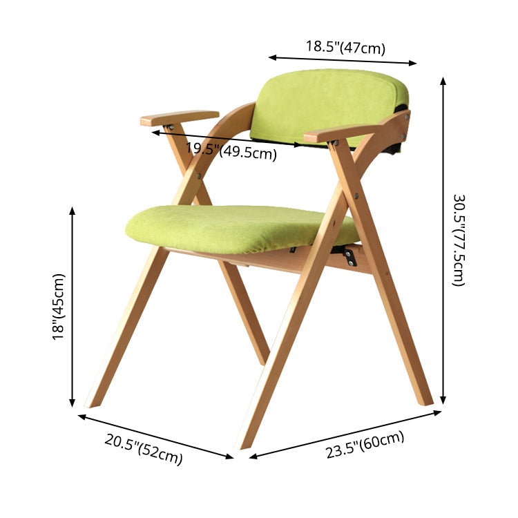 Nordic Style Wood Dining Room Chair Open Back Dining Side Chair for Home Use Clearhalo ' kitchen&dining_furn' 'Dining Chairs' 'Dining Tables & Seating' 'dining_chair' 'Furniture' 'furniture_dining_chair' 'Kitchen & Dining Furniture' 'kitchen' 3467647