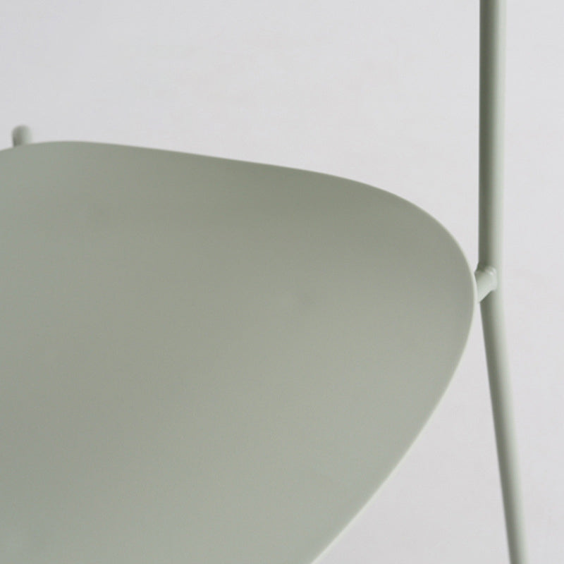 Industrial Opening Back Dining Arm Chair Kitchen Mental Dining Arm Chair Clearhalo ' kitchen&dining_furn' 'Dining Chairs' 'Dining Tables & Seating' 'dining_chair' 'furn' 'furn_dining_chair' 'Furniture' 'furniture_dining_chair' 'Kitchen & Dining Furniture' 'kitchen' 3467680