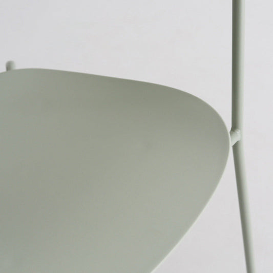 Industrial Opening Back Dining Arm Chair Kitchen Mental Dining Arm Chair Clearhalo ' kitchen&dining_furn' 'Dining Chairs' 'Dining Tables & Seating' 'dining_chair' 'furn' 'furn_dining_chair' 'Furniture' 'furniture_dining_chair' 'Kitchen & Dining Furniture' 'kitchen' 3467680