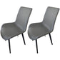 Contemporary Dining Chair of 16" Wide Sponge Upholstered Side Chair for Home Dark Gray 2 Piece Set Clearhalo ' kitchen&dining_furn' 'Dining Chairs' 'Dining Tables & Seating' 'dining_chair' 'furn' 'furn_dining_chair' 'Furniture' 'furniture_dining_chair' 'Kitchen & Dining Furniture' 'kitchen' 3467719