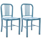 Industrial Dining Chair Windsor Back Side Chair with Metal Legs for Home Use Airy Blue 2 Piece Set Clearhalo ' kitchen&dining_furn' 'Dining Chairs' 'Dining Tables & Seating' 'dining_chair' 'furn' 'furn_dining_chair' 'Furniture' 'furniture_dining_chair' 'Kitchen & Dining Furniture' 'kitchen' 3467722