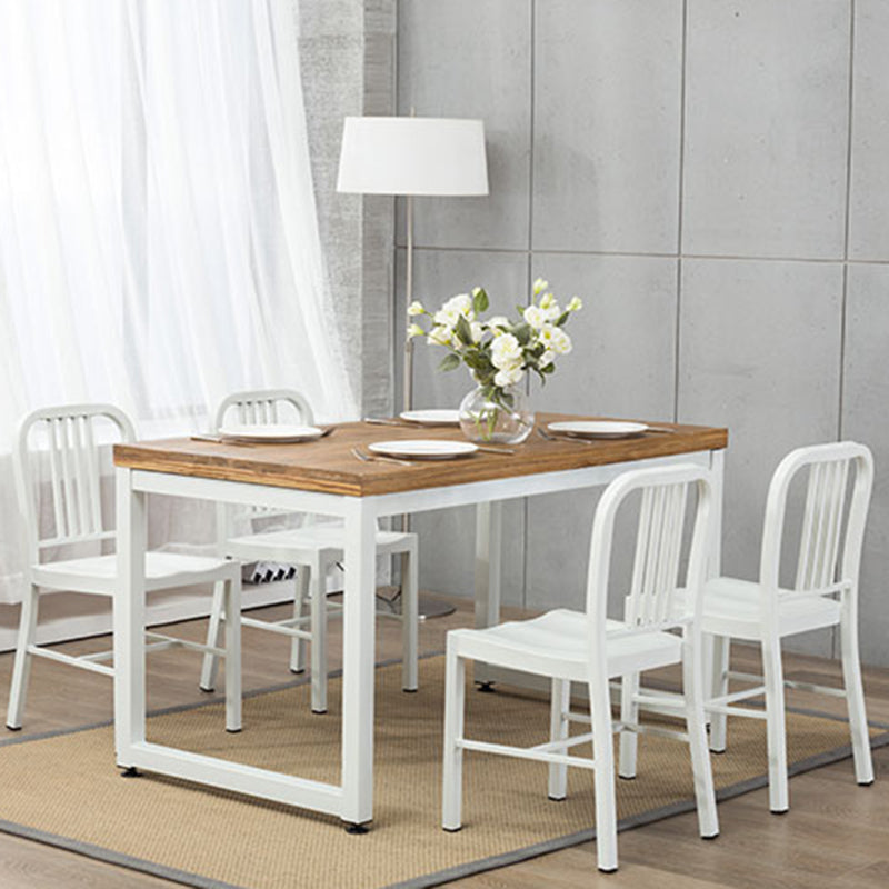 Industrial Dining Chair Windsor Back Side Chair with Metal Legs for Home Use Clearhalo ' kitchen&dining_furn' 'Dining Chairs' 'Dining Tables & Seating' 'dining_chair' 'furn' 'furn_dining_chair' 'Furniture' 'furniture_dining_chair' 'Kitchen & Dining Furniture' 'kitchen' 3467726