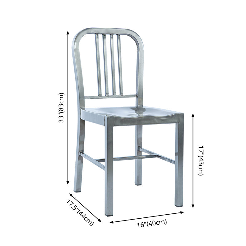 Industrial Dining Chair Windsor Back Side Chair with Metal Legs for Home Use Clearhalo ' kitchen&dining_furn' 'Dining Chairs' 'Dining Tables & Seating' 'dining_chair' 'furn' 'furn_dining_chair' 'Furniture' 'furniture_dining_chair' 'Kitchen & Dining Furniture' 'kitchen' 3467739