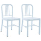 Industrial Dining Chair Windsor Back Side Chair with Metal Legs for Home Use White 2 Piece Set Clearhalo ' kitchen&dining_furn' 'Dining Chairs' 'Dining Tables & Seating' 'dining_chair' 'furn' 'furn_dining_chair' 'Furniture' 'furniture_dining_chair' 'Kitchen & Dining Furniture' 'kitchen' 3467746