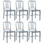 Industrial Dining Chair Windsor Back Side Chair with Metal Legs for Home Use Clear 6 Piece Set Clearhalo ' kitchen&dining_furn' 'Dining Chairs' 'Dining Tables & Seating' 'dining_chair' 'furn' 'furn_dining_chair' 'Furniture' 'furniture_dining_chair' 'Kitchen & Dining Furniture' 'kitchen' 3467751