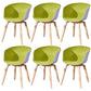 Modern White Solid Back Dining Arm Chair Wood Kitchen Dining Arm Chair Green 6 Piece Set Clearhalo ' kitchen&dining_furn' 'Dining Chairs' 'Dining Tables & Seating' 'dining_chair' 'furn' 'furn_dining_chair' 'Furniture' 'furniture_dining_chair' 'Kitchen & Dining Furniture' 'kitchen' 3467885