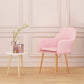Scandinavian Dining Arm Chair Solid Back Chair with Metal Legs for Home Use Clearhalo ' kitchen&dining_furn' 'Dining Chairs' 'Dining Tables & Seating' 'dining_chair' 'furn' 'furn_dining_chair' 'Furniture' 'furniture_dining_chair' 'Kitchen & Dining Furniture' 'kitchen' 3467891