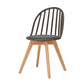 Scandinavian Dining Chair Windsor Back Side Chair with Wood Legs for Home Use Grey 1 Piece Clearhalo ' kitchen&dining_furn' 'Dining Chairs' 'Dining Tables & Seating' 'dining_chair' 'furn' 'furn_dining_chair' 'Furniture' 'furniture_dining_chair' 'Kitchen & Dining Furniture' 'kitchen' 3467913