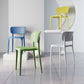 Contemporary Plastic Dining Chair 16.5'' Wide Open Side Chair for Home Use Clearhalo ' kitchen&dining_furn' 'Dining Chairs' 'Dining Tables & Seating' 'dining_chair' 'furn' 'furn_dining_chair' 'Furniture' 'furniture_dining_chair' 'Kitchen & Dining Furniture' 'kitchen' 3468095