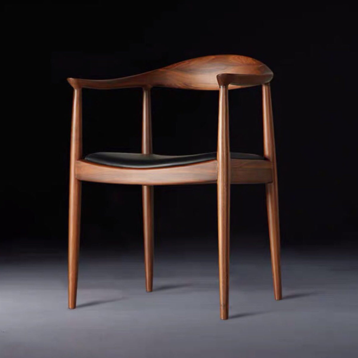 Modern Dining Chair 24'' Wide Open Side Chair with 4 Wood Legs for Home Use Clearhalo ' kitchen&dining_furn' 'Dining Chairs' 'Dining Tables & Seating' 'dining_chair' 'furn' 'furn_dining_chair' 'Furniture' 'furniture_dining_chair' 'Kitchen & Dining Furniture' 'kitchen' 3468137