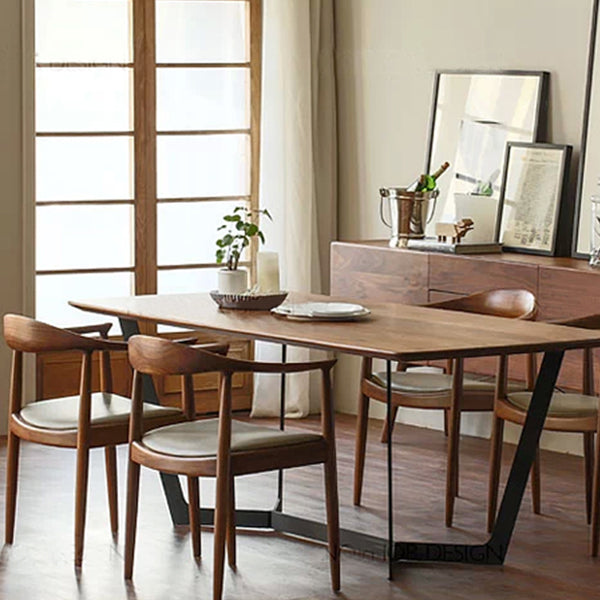 Modern Dining Chair 24'' Wide Open Side Chair with 4 Wood Legs for Home Use Clearhalo ' kitchen&dining_furn' 'Dining Chairs' 'Dining Tables & Seating' 'dining_chair' 'furn' 'furn_dining_chair' 'Furniture' 'furniture_dining_chair' 'Kitchen & Dining Furniture' 'kitchen' 3468140