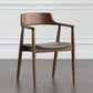 Contemporary Dining Chair 23'' Wide Open Side Chair with 4 Wood Legs for Home Use Clearhalo ' kitchen&dining_furn' 'Dining Chairs' 'Dining Tables & Seating' 'dining_chair' 'furn' 'furn_dining_chair' 'Furniture' 'furniture_dining_chair' 'Kitchen & Dining Furniture' 'kitchen' 3468152