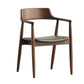 Contemporary Dining Chair 23'' Wide Open Side Chair with 4 Wood Legs for Home Use Clearhalo ' kitchen&dining_furn' 'Dining Chairs' 'Dining Tables & Seating' 'dining_chair' 'furn' 'furn_dining_chair' 'Furniture' 'furniture_dining_chair' 'Kitchen & Dining Furniture' 'kitchen' 3468159