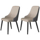 Metal Modern Dining Side Chair with Color Cushion Parsons Chair for Home Light Gray 2 Piece Set Clearhalo ' kitchen&dining_furn' 'Dining Chairs' 'Dining Tables & Seating' 'dining_chair' 'furn' 'furn_dining_chair' 'Furniture' 'furniture_dining_chair' 'Kitchen & Dining Furniture' 'kitchen' 3468187