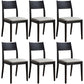 Industrial Dining Chair Open Back Chair with Black Wood Legs for Home Use Grey 6 Piece Set Clearhalo ' kitchen&dining_furn' 'Dining Chairs' 'Dining Tables & Seating' 'dining_chair' 'furn' 'furn_dining_chair' 'Furniture' 'furniture_dining_chair' 'Kitchen & Dining Furniture' 'kitchen' 3468201