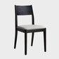 Industrial Dining Chair Open Back Chair with Black Wood Legs for Home Use Clearhalo ' kitchen&dining_furn' 'Dining Chairs' 'Dining Tables & Seating' 'dining_chair' 'furn' 'furn_dining_chair' 'Furniture' 'furniture_dining_chair' 'Kitchen & Dining Furniture' 'kitchen' 3468203