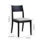 Industrial Dining Chair Open Back Chair with Black Wood Legs for Home Use Clearhalo ' kitchen&dining_furn' 'Dining Chairs' 'Dining Tables & Seating' 'dining_chair' 'furn' 'furn_dining_chair' 'Furniture' 'furniture_dining_chair' 'Kitchen & Dining Furniture' 'kitchen' 3468208