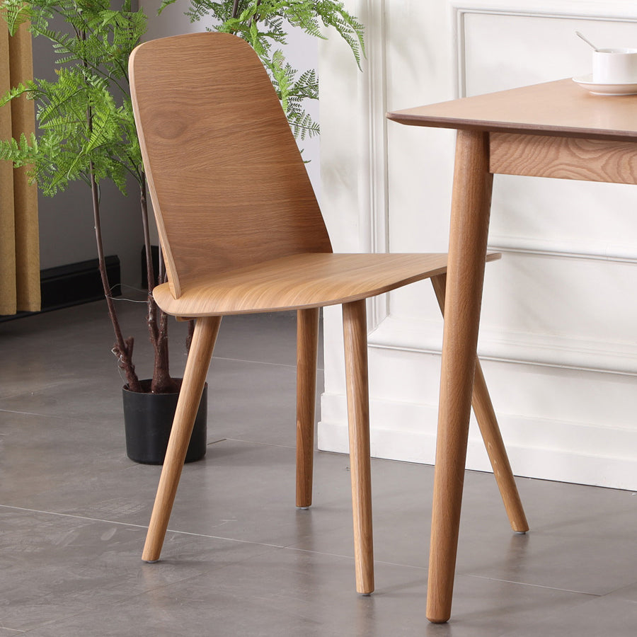 Scandinavian Style Wood Dining Side Chair Multicolor Side Chair for Dining Room Wood 1 Piece Clearhalo ' kitchen&dining_furn' 'Dining Chairs' 'Dining Tables & Seating' 'dining_chair' 'furn' 'furn_dining_chair' 'Furniture' 'furniture_dining_chair' 'Kitchen & Dining Furniture' 'kitchen' 3468217