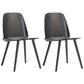 Scandinavian Style Wood Dining Side Chair Multicolor Side Chair for Dining Room Black 2 Piece Set Clearhalo ' kitchen&dining_furn' 'Dining Chairs' 'Dining Tables & Seating' 'dining_chair' 'furn' 'furn_dining_chair' 'Furniture' 'furniture_dining_chair' 'Kitchen & Dining Furniture' 'kitchen' 3468221