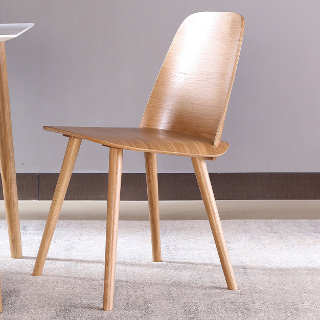 Scandinavian Style Wood Dining Side Chair Multicolor Side Chair for Dining Room Clearhalo ' kitchen&dining_furn' 'Dining Chairs' 'Dining Tables & Seating' 'dining_chair' 'furn' 'furn_dining_chair' 'Furniture' 'furniture_dining_chair' 'Kitchen & Dining Furniture' 'kitchen' 3468234