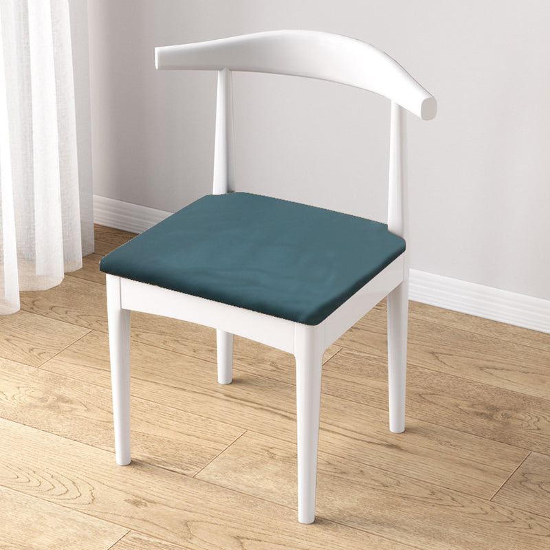 Modern Style Kitchen Dining Room Chairs Open Back Dining Side Chair Set Lake Blue 1 Piece White Clearhalo ' kitchen&dining_furn' 'Dining Chairs' 'Dining Tables & Seating' 'dining_chair' 'furn' 'furn_dining_chair' 'Furniture' 'furniture_dining_chair' 'Kitchen & Dining Furniture' 'kitchen' 3468246