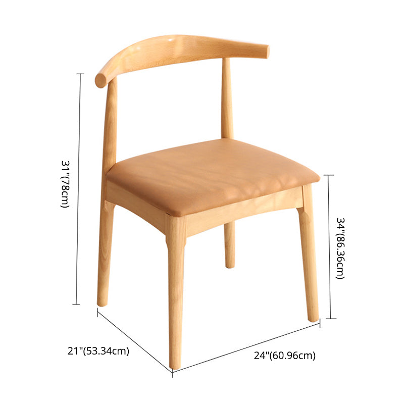 Modern Style Kitchen Dining Room Chairs Open Back Dining Side Chair Set Clearhalo ' kitchen&dining_furn' 'Dining Chairs' 'Dining Tables & Seating' 'dining_chair' 'furn' 'furn_dining_chair' 'Furniture' 'furniture_dining_chair' 'Kitchen & Dining Furniture' 'kitchen' 3468255