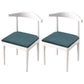 Modern Style Kitchen Dining Room Chairs Open Back Dining Side Chair Set Lake Blue 2 Piece Set White Clearhalo ' kitchen&dining_furn' 'Dining Chairs' 'Dining Tables & Seating' 'dining_chair' 'furn' 'furn_dining_chair' 'Furniture' 'furniture_dining_chair' 'Kitchen & Dining Furniture' 'kitchen' 3468267
